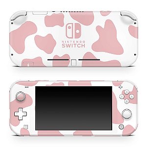 Nintendo Switch Lite Skin - Vaquinha Rosa