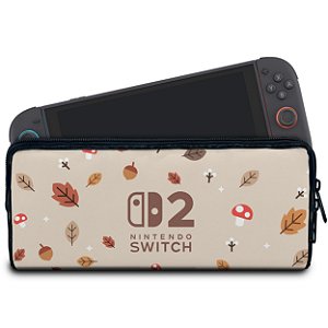 Case Nintendo Switch 2 Bolsa Estojo - Outono