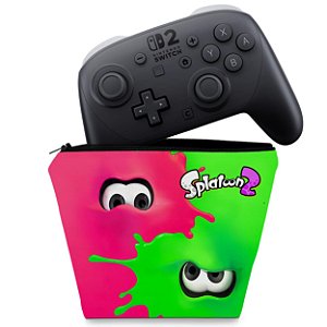 Capa Nintendo Switch 2 Pro Controle Case - Splatoon 2