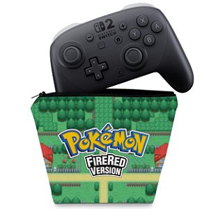 Capa Nintendo Switch 2 Pro Controle Case - Pokemon Firered