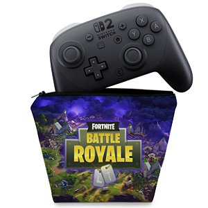 Capa Nintendo Switch 2 Pro Controle Case - Fortnite
