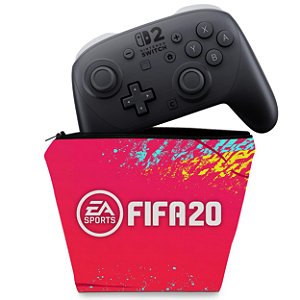 Capa Nintendo Switch 2 Pro Controle Case - Fifa 20