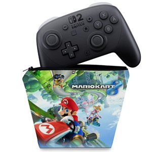 Capa Nintendo Switch 2 Pro Controle Case - Mario Kart 8