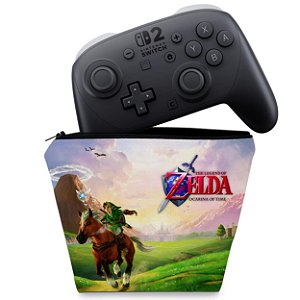 Capa Nintendo Switch 2 Pro Controle Case - Zelda Ocarina Of Time