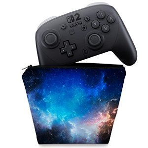 Capa Nintendo Switch 2 Pro Controle Case - Universo Cosmos