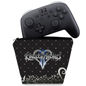 Capa Nintendo Switch 2 Pro Controle Case - Kingdom Hearts 3
