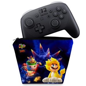 Capa Nintendo Switch 2 Pro Controle Case - Bowser s Fury