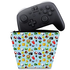 Capa Nintendo Switch 2 Pro Controle Case - Super Mario