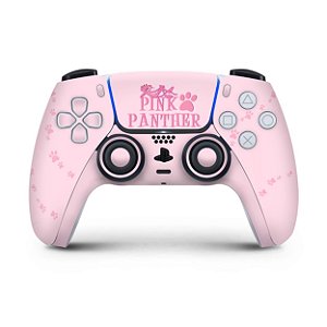 Skin PS5 Controle - Pantera Cor de Rosa