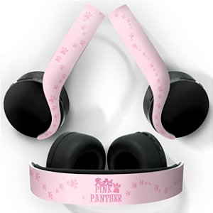PS5 Skin Headset Pulse 3D - Pantera Cor de Rosa