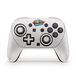 Nintendo Switch 2 Pro Controle Skin Anti-Rage - Super Mario Odyssey