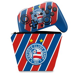KIT Capa Case e Skin Anti-Rage Nintendo Switch 2 Pro Controle - Bahia B
