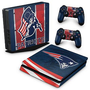 PS4 Slim Skin - New England Patriots NFL
