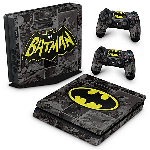 PS4 Slim Skin - Batman Comics