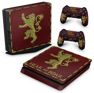 PS4 Slim Skin - Game Of Thrones Lannister