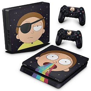 PS4 Slim Skin - Morty Rick and Morty