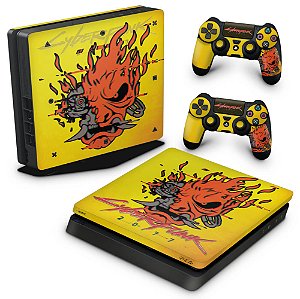 PS4 Slim Skin - Cyberpunk 2077