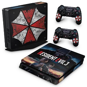 PS4 Slim Skin - Resident Evil 3 Remake