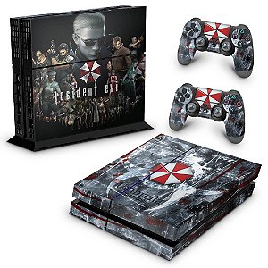 Ps4 Fat Skin - Resident Evil Umbrella