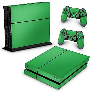 Ps4 Fat Skin - Verde Grama