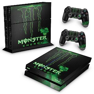 Ps4 Fat Skin - Monster Energy Drink