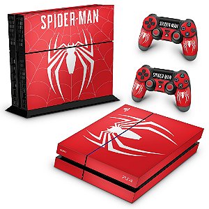 Ps4 Fat Skin - Spider-man Bundle #a