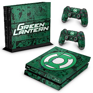 PS4 Fat Skin - Lanterna Verde Comics