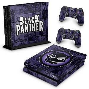 PS4 Fat Skin - Pantera Negra Comics