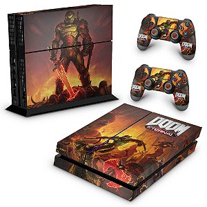 PS4 Fat Skin - Doom Eternal