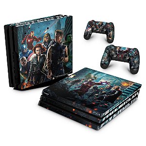 PS4 Pro Skin - The Avengers - Os Vingadores