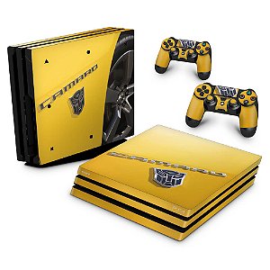 PS4 Pro Skin - Camaro - Transformers