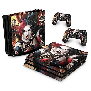 PS4 Pro Skin - Harley Quinn - Arlequina #b