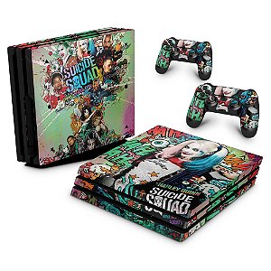 PS4 Pro Skin - Esquadrão Suicida #A