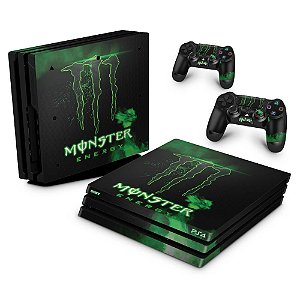 PS4 Pro Skin - Monster Energy Drink