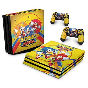 PS4 Pro Skin - Sonic Mania