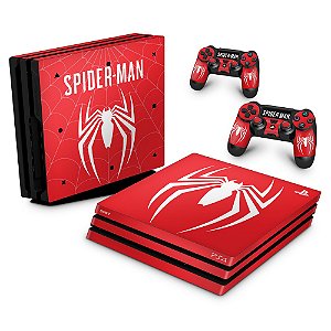 PS4 Pro Skin - Spider-man Bundle #b