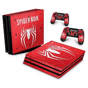 PS4 Pro Skin - Spider-man Bundle #d