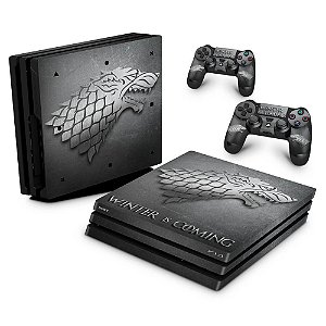 PS4 Pro Skin - Game Of Thrones Stark