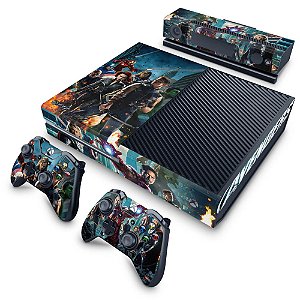 Xbox One Fat Skin - The Avengers - Os Vingadores