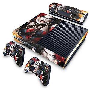 Xbox One Fat Skin - Arlequina Harley Quinn #B