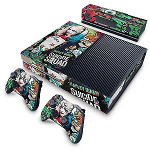 Xbox One Fat Skin - Esquadrão Suicida #A