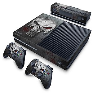 Xbox One Fat Skin - The Punisher Justiceiro #b