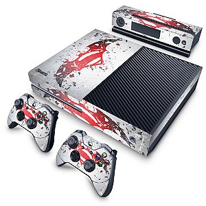 Xbox One Fat Skin - Batman vs Superman Logo