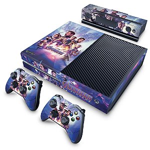 Xbox One Fat Skin - Vingadores Ultimato Endgame