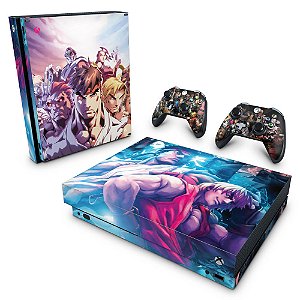 Xbox One X Skin - Street Fighter