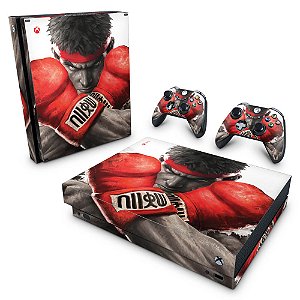 Xbox One X Skin - Street Fighter V