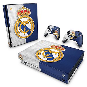 Xbox One X Skin - Real Madrid