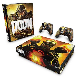 Xbox One X Skin - Doom