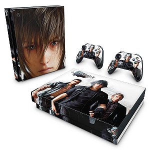 Xbox One X Skin - Final Fantasy XV #B