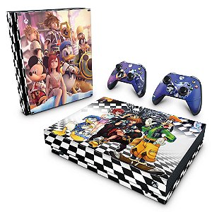 Xbox One X Skin - Kingdom Hearts